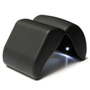 Jewel Ring Box Jewelry Gift Wedding Engagement Black With LED Light S7V3