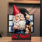 Wall Sculpture Garden Gnome Statue Outdoor Elf Out The Door / Window Tree Hugger