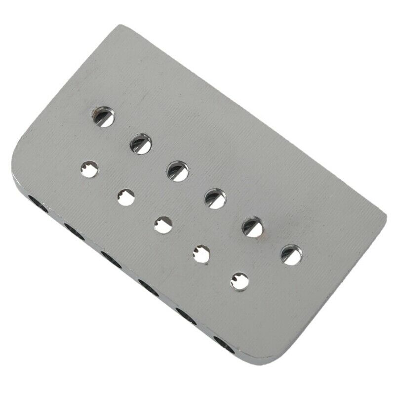 Musiclily 6 String Non-tremolo Hardtail Electric Guitar Bridge Saddle for