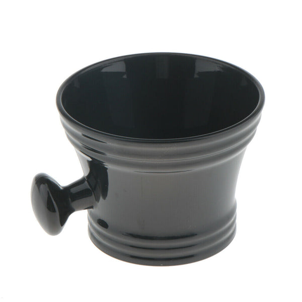 Black Shaving Bowl Cup with Handle