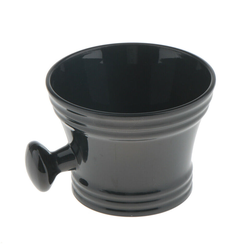 Black Shaving Bowl Cup with Handle