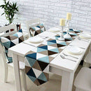 Modern Geometric e-Pattern Table Runner - Polyester Fabric Table Top Decora