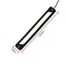2x Daytime Running Light White Flowing LED DRL Waterproof Car Lamp