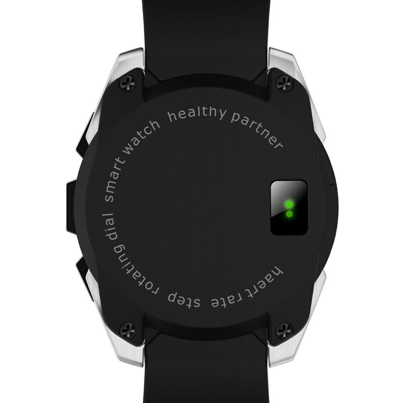 No.1 G5 MTK2502C 1.2inch Bluetooth Heart Rate Monitor Fitness Smart Watch