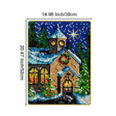 Christmas Latch Hook Kit Cushion Carpet Mat Rug Making DIY Embroidery Art Crafts