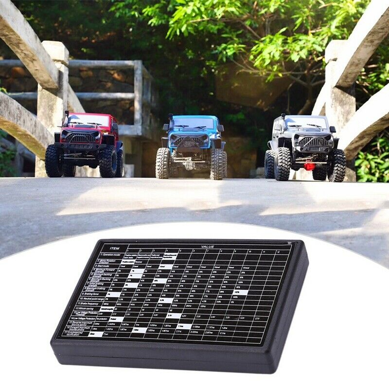 Programming Programmer Card For Rc Car Brushless 60A Esc Electronic Speed C A3P2