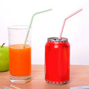 1000Pcs Disposable Flexible Straws Plastic Drinking Supplies M5I9