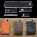 5pcs/set Clear Acrylic Key Bag Pattern Template Tool for Leather Bag Making