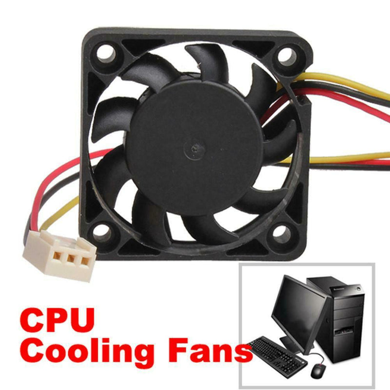 3 Pin 40mm Computer CPU Cooler Cooling Fan PC 4cm 40x40x10mm DC 12V