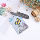 DIY Diamond Painting Special Shape Butterfly Tower Luggage Boarding Pass