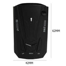 V7 Car Radar Detector English Russian Auto Speed Voice Alert Warning Black
