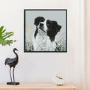 Dog Cross Stitch Kits 11CT Stamped Canvas DIY Embroidery Needlework (1048)