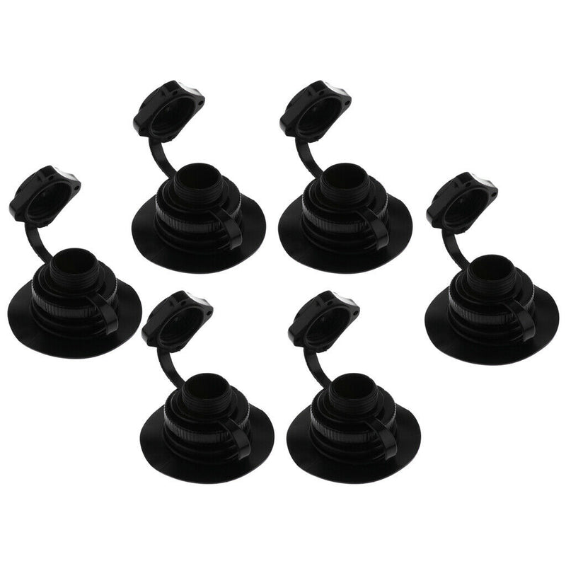 6 Pieces Durable Air Plug Cap Replacement For  Inflatable Boat Mattress