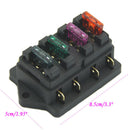 4 Way Car Vehicle Circuit Standard ATC Automotive Blade Fuse Box Block Holder