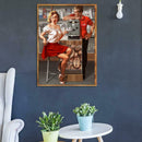 5D DIY Full Drill Diamond Painting Cross Stitch Embroidery Kit (Beauty05)