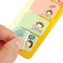 4 In 1 Notepad Memo Sticky Removable Paper Student Office Stationery Adhesive AU