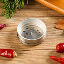 Kitchen Seasoning Spice Jar Salt Pepper Stainless-Steel Container Storage C J0H6