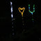 2Pcs 100 LED Firework DIY Fairy Lights Solar Stake Garden Lights Xmas Wedding