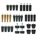 4x Plastic Replacement Furniture Legs Couch/Sofa/Table Leg Chair Feet Bed Risers