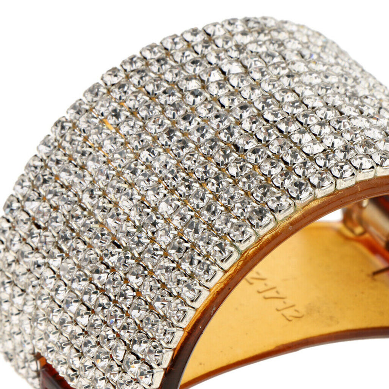 2 Pieces Blingbling Rhinestone Hair Grip Clip Crystal Cuff