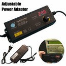 60W 3-24V Adjustable Adapter With Display Screen Of Voltage DC Power SupplyB Gn