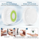Facial Cleansing Brush,Ipx6 Waterproof Wireless Charging Face Cleaning Brus