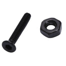 480Pcs/Set M2 M2.5 M3 Din7991 Iso1064 Black Grade 10.9 Countersunk Head Soc U1N3