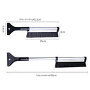 Car Snow Brush Ice Scraper Telescopic Windshield Snow Ice Frost Remover A