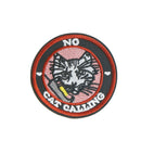 no cat patches badges embroidered appliques sewing iron on patch badges ES