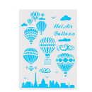 layering stencil for wall painting scrapbooking stamp decor balloon template  JR