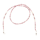Women Glasses Chain Spectacles Holder Eyeglasses Strap Beaded Cord Pink
