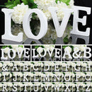 DIY Decorative Wood Alphabet Craft Letters Sign Plaque Wall Hanging Decor Q