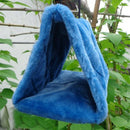Fuzzy Snuggle Bird Parrot Shed Hammock Hanging Cave Warm Hut Nest    A