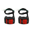 2pcs Universal Motorcycle ON/OFF LIGHT SWITCH MOTOCROSS