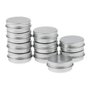 Lots 20 15ml Lip Balm Tins Lotion Mints Powder Ointment Beads Jar Containers
