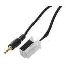 Car Accessory 3.5mm AUX Adapter Cable Input For Mercedes-Benz W169 W221 Nic I7W2