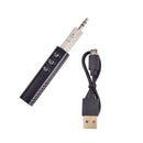1PC Mini Bluetooth Transmitter Car Kit AUX Audio Music Wireless AdapterB Hn