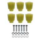 Light Green 6x Electric Guitars Tuning Keys Knob Caps DIY
