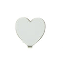 5pcs Self Adhesive Heart Shape Hooks Stainless Steel Coat Towel Rack HoldeJ Kw