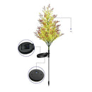 Solar Garden Lights Outdoor Lawn Lights Pathway Lights Multi-Color Flickering