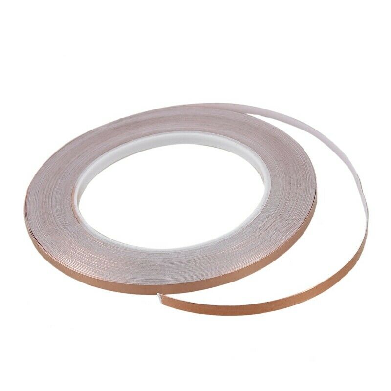 Conductive Copper Tape Roll 5mm x 30M WFR Ribbon Shield