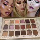 Beauty Glazed Makeup Palette Cosmetic Gloss Pigment-Smoky 18 Col Eye-Shadow U7G1