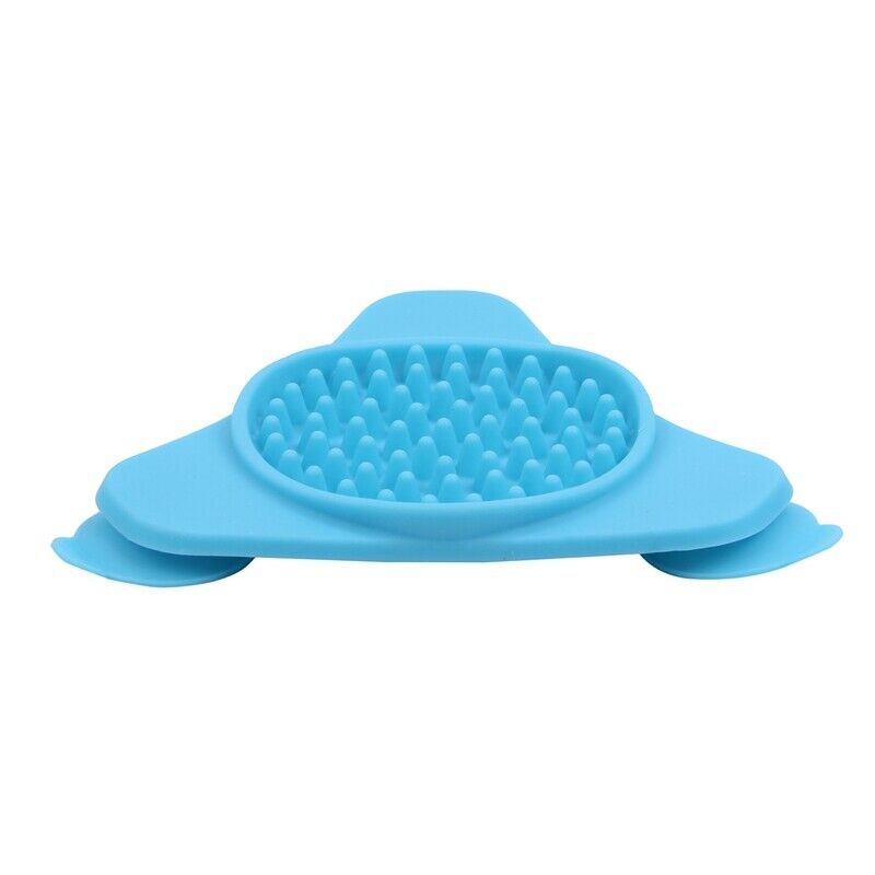 Pet Bath Treater Wall Mounted Dispensing Mat Pet Bathing Dog Training Lick  Y1P1