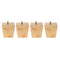 4 Universal Furniture Feet Solid Wood Sofa Riser Leg Square Cone Shape Feet