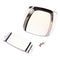 Chrome Plated Pickup & Bridge Plate Cover for Jazz Bass Electric Bass Guitar