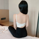 5 Pieces Ladies V Neck Padded Bralette Beach Comfort Bra Bustier Sport