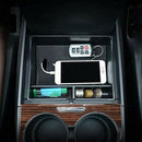 Center Console Organizer Storage Box Secondary Armrest Glove Box Compatible