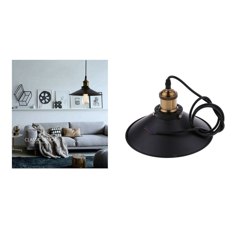 2pcs Industrial Chandelier Shade Cover Ceiling Light Cover Pendant Lampshade for