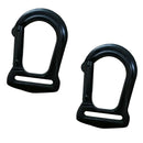 2pcs Mouth Clips Hooks For Paracord Sling Outdoor Bag Backpacks