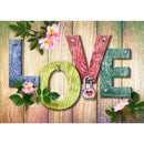 5D DIY Full Drill Diamond Painting LOVE Embroidery Mosaic Kits Home Decor